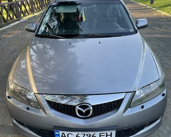 Серый Мазда 6, объемом двигателя 2 л и пробегом 293 тыс. км за 5200 $, фото 2 на Automoto.ua