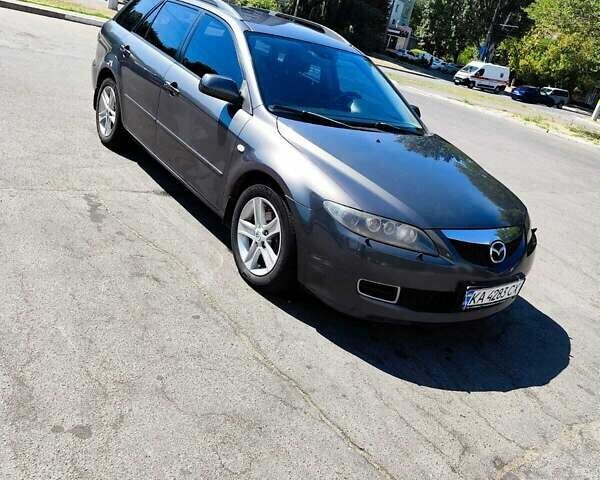 Серый Мазда 6, объемом двигателя 2 л и пробегом 167 тыс. км за 5300 $, фото 13 на Automoto.ua