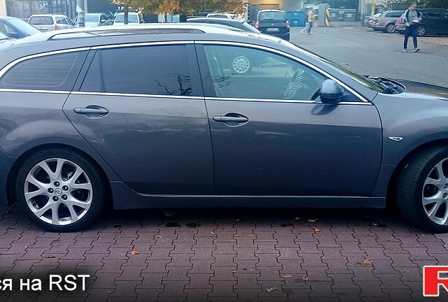 Серый Мазда 6, объемом двигателя 2 л и пробегом 200 тыс. км за 5500 $, фото 4 на Automoto.ua