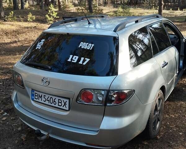 Серый Мазда 6, объемом двигателя 2 л и пробегом 192 тыс. км за 5500 $, фото 58 на Automoto.ua