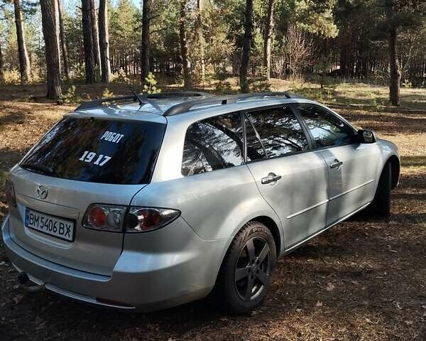 Серый Мазда 6, объемом двигателя 2 л и пробегом 192 тыс. км за 5500 $, фото 56 на Automoto.ua