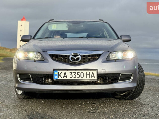Серый Мазда 6, объемом двигателя 2 л и пробегом 250 тыс. км за 5600 $, фото 1 на Automoto.ua