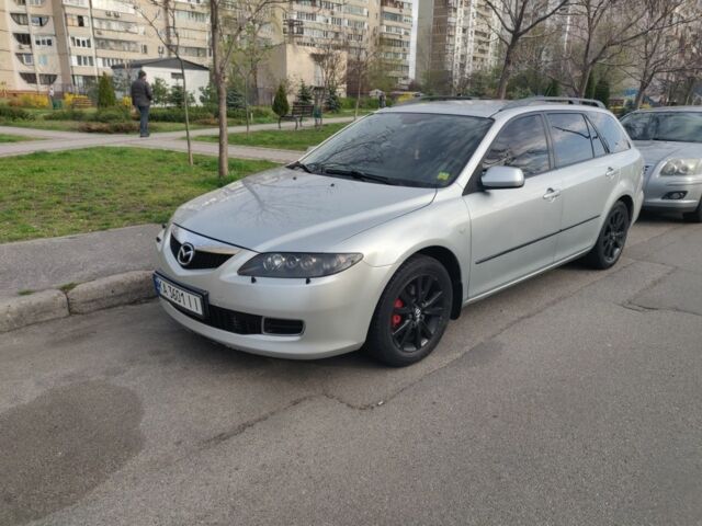Серый Мазда 6, объемом двигателя 2 л и пробегом 252 тыс. км за 4700 $, фото 4 на Automoto.ua