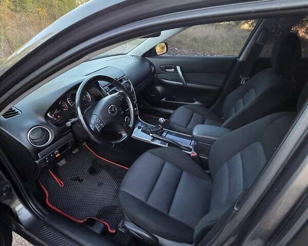 Серый Мазда 6, объемом двигателя 1.8 л и пробегом 260 тыс. км за 4650 $, фото 7 на Automoto.ua