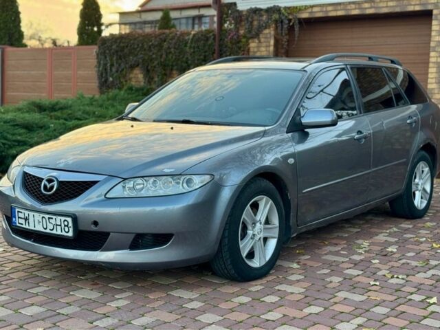 Серый Мазда 6, объемом двигателя 2 л и пробегом 280 тыс. км за 1600 $, фото 1 на Automoto.ua