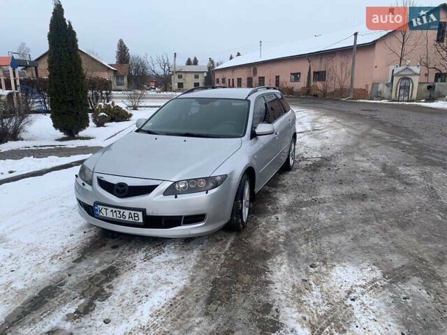 Серый Мазда 6, объемом двигателя 2 л и пробегом 258 тыс. км за 4700 $, фото 1 на Automoto.ua