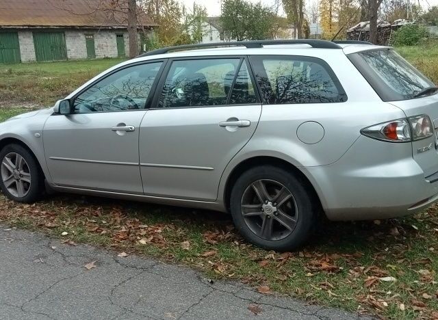 Серый Мазда 6, объемом двигателя 2 л и пробегом 247 тыс. км за 4000 $, фото 3 на Automoto.ua