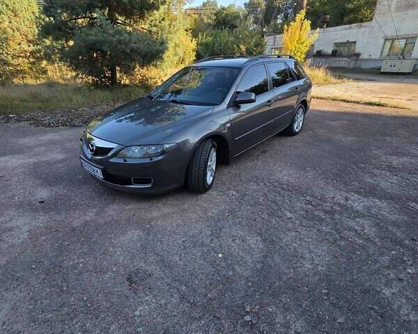 Серый Мазда 6, объемом двигателя 1.8 л и пробегом 260 тыс. км за 4650 $, фото 2 на Automoto.ua