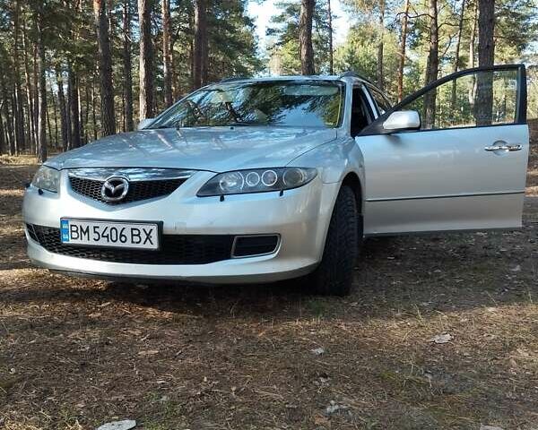 Серый Мазда 6, объемом двигателя 2 л и пробегом 192 тыс. км за 5500 $, фото 54 на Automoto.ua