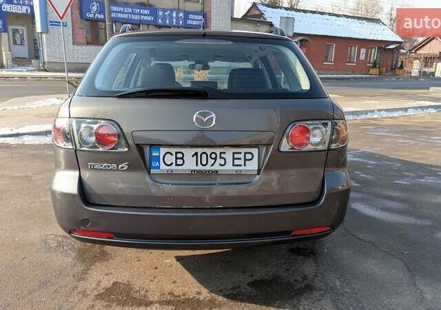 Серый Мазда 6, объемом двигателя 2 л и пробегом 275 тыс. км за 4000 $, фото 2 на Automoto.ua
