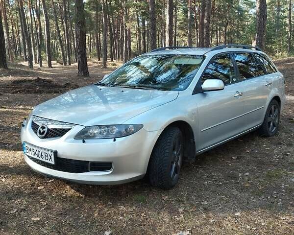 Серый Мазда 6, объемом двигателя 2 л и пробегом 192 тыс. км за 5500 $, фото 52 на Automoto.ua