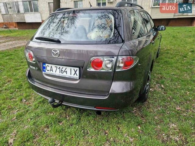 Серый Мазда 6, объемом двигателя 2 л и пробегом 145 тыс. км за 5300 $, фото 1 на Automoto.ua