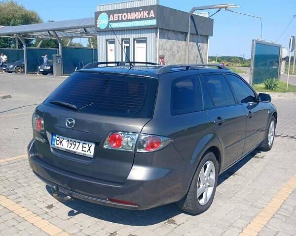 Сірий Мазда 6, об'ємом двигуна 2 л та пробігом 200 тис. км за 5200 $, фото 1 на Automoto.ua