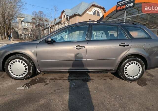 Серый Мазда 6, объемом двигателя 2 л и пробегом 275 тыс. км за 4000 $, фото 1 на Automoto.ua