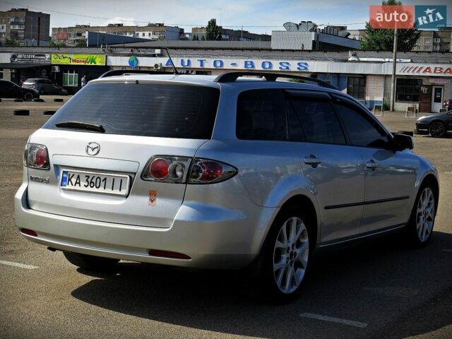Сірий Мазда 6, об'ємом двигуна 2 л та пробігом 263 тис. км за 3900 $, фото 2 на Automoto.ua
