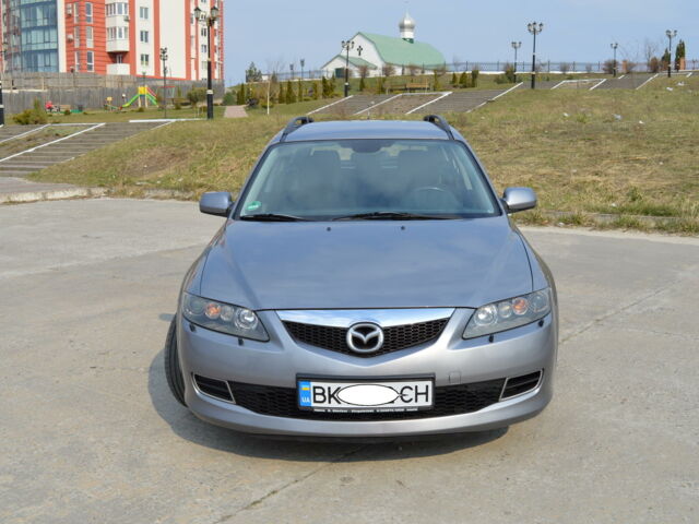 Серый Мазда 6, объемом двигателя 2 л и пробегом 210 тыс. км за 7200 $, фото 2 на Automoto.ua