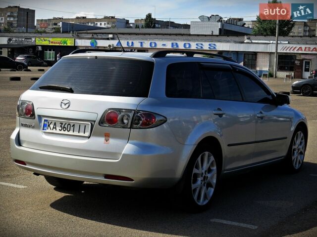 Серый Мазда 6, объемом двигателя 2 л и пробегом 263 тыс. км за 4500 $, фото 2 на Automoto.ua