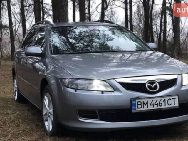 Серый Мазда 6, объемом двигателя 2 л и пробегом 305 тыс. км за 5500 $, фото 9 на Automoto.ua