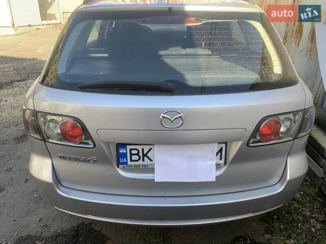 Серый Мазда 6, объемом двигателя 2 л и пробегом 242 тыс. км за 4037 $, фото 4 на Automoto.ua