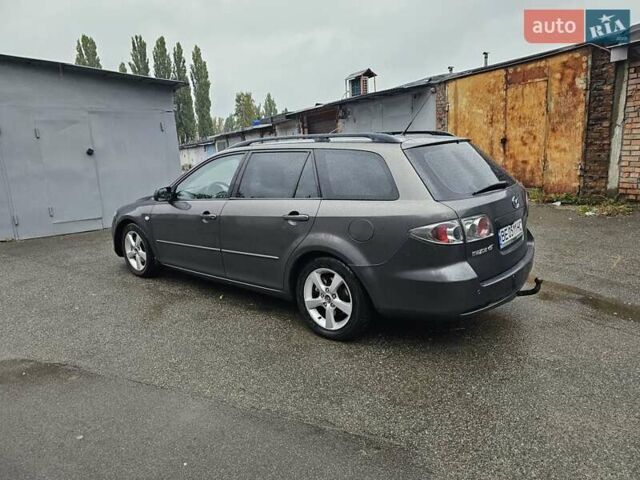 Серый Мазда 6, объемом двигателя 2 л и пробегом 240 тыс. км за 2200 $, фото 1 на Automoto.ua