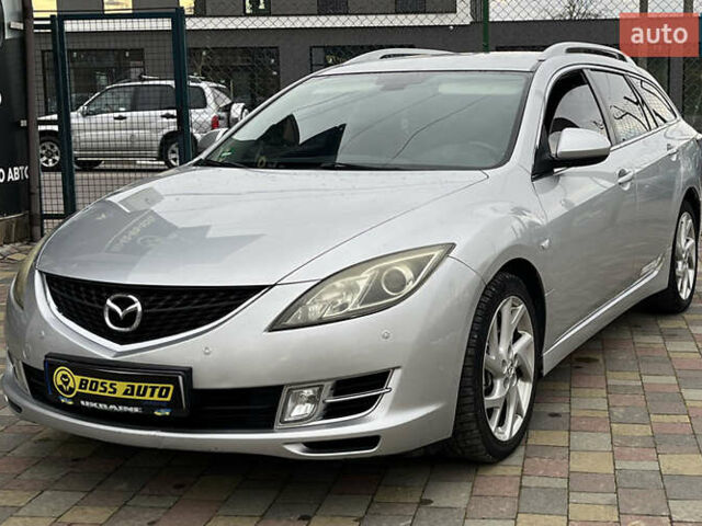 Серый Мазда 6, объемом двигателя 2 л и пробегом 275 тыс. км за 6600 $, фото 2 на Automoto.ua