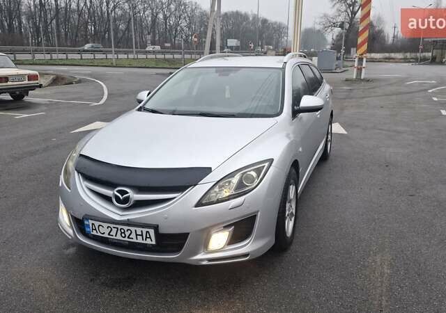 Серый Мазда 6, объемом двигателя 2 л и пробегом 360 тыс. км за 5450 $, фото 1 на Automoto.ua