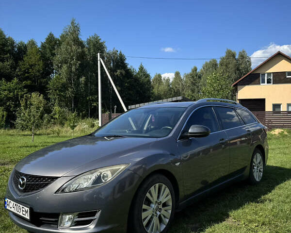 Серый Мазда 6, объемом двигателя 2 л и пробегом 280 тыс. км за 6800 $, фото 10 на Automoto.ua