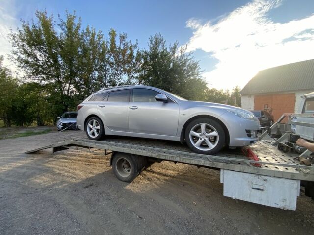 Серый Мазда 6, объемом двигателя 2 л и пробегом 250 тыс. км за 4200 $, фото 1 на Automoto.ua