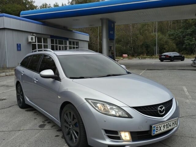 Серый Мазда 6, объемом двигателя 2 л и пробегом 285 тыс. км за 6700 $, фото 1 на Automoto.ua