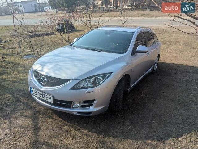 Сірий Мазда 6, об'ємом двигуна 2.2 л та пробігом 317 тис. км за 7500 $, фото 1 на Automoto.ua