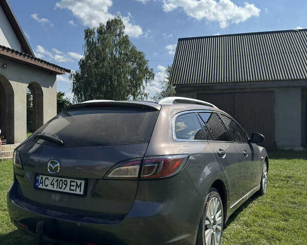 Серый Мазда 6, объемом двигателя 2 л и пробегом 280 тыс. км за 6800 $, фото 5 на Automoto.ua