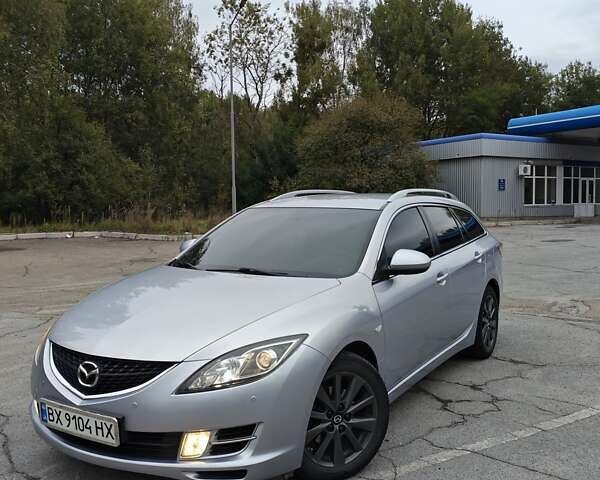 Серый Мазда 6, объемом двигателя 2 л и пробегом 285 тыс. км за 6700 $, фото 2 на Automoto.ua