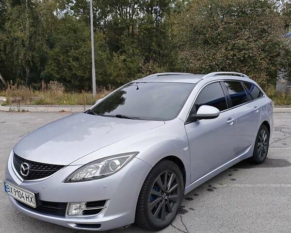 Серый Мазда 6, объемом двигателя 2 л и пробегом 285 тыс. км за 6700 $, фото 1 на Automoto.ua