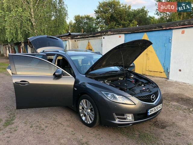 Серый Мазда 6, объемом двигателя 2 л и пробегом 220 тыс. км за 8150 $, фото 50 на Automoto.ua