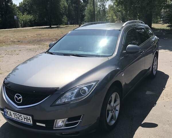 Серый Мазда 6, объемом двигателя 2 л и пробегом 301 тыс. км за 6600 $, фото 3 на Automoto.ua