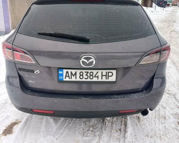Серый Мазда 6, объемом двигателя 2 л и пробегом 301 тыс. км за 5100 $, фото 6 на Automoto.ua