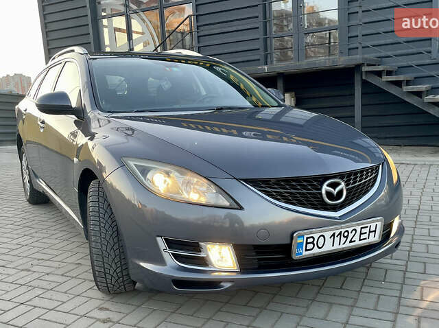 Серый Мазда 6, объемом двигателя 2 л и пробегом 250 тыс. км за 7300 $, фото 2 на Automoto.ua