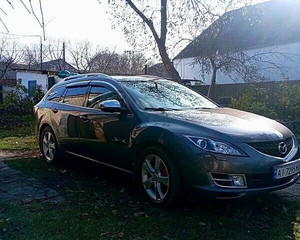 Сірий Мазда 6, об'ємом двигуна 2 л та пробігом 246 тис. км за 7600 $, фото 5 на Automoto.ua