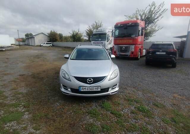 Серый Мазда 6, объемом двигателя 2 л и пробегом 276 тыс. км за 5000 $, фото 1 на Automoto.ua