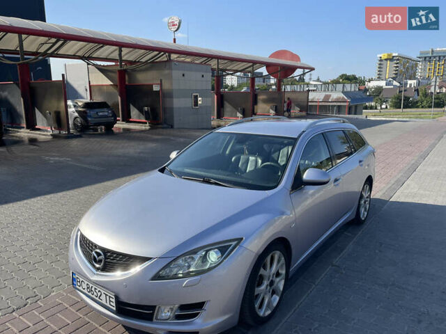 Серый Мазда 6, объемом двигателя 2 л и пробегом 314 тыс. км за 6100 $, фото 2 на Automoto.ua