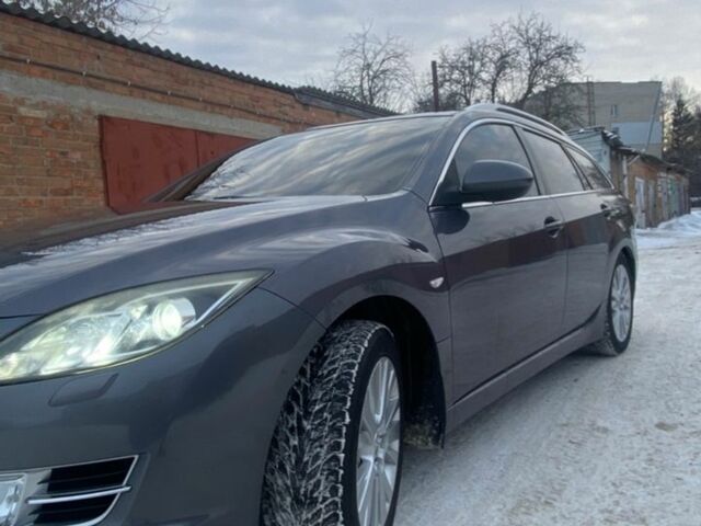 Серый Мазда 6, объемом двигателя 2 л и пробегом 229 тыс. км за 6950 $, фото 4 на Automoto.ua