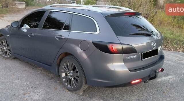Серый Мазда 6, объемом двигателя 2.2 л и пробегом 324 тыс. км за 6490 $, фото 6 на Automoto.ua