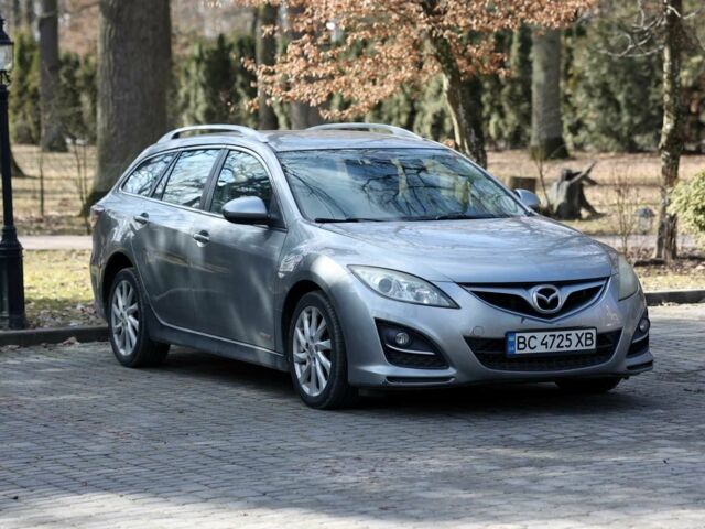 Серый Мазда 6, объемом двигателя 2.2 л и пробегом 215 тыс. км за 7000 $, фото 5 на Automoto.ua
