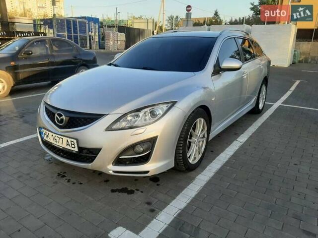 Серый Мазда 6, объемом двигателя 2.2 л и пробегом 288 тыс. км за 6200 $, фото 5 на Automoto.ua