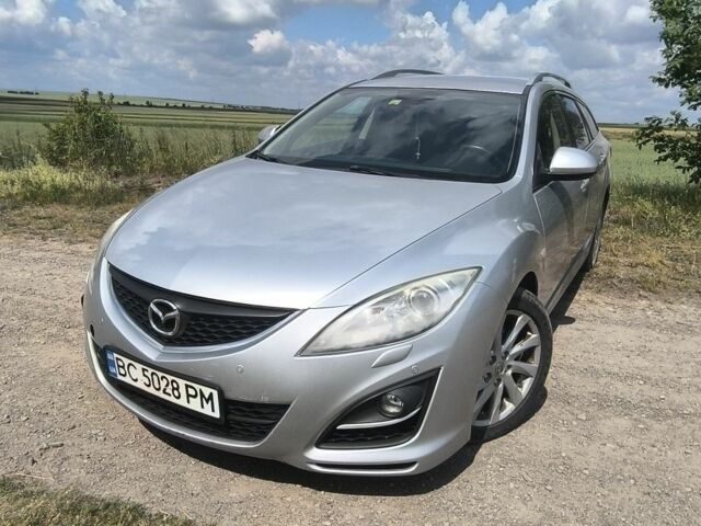Серый Мазда 6, объемом двигателя 2.2 л и пробегом 335 тыс. км за 6360 $, фото 4 на Automoto.ua