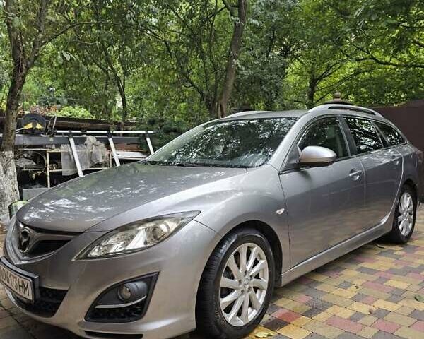 Серый Мазда 6, объемом двигателя 2.18 л и пробегом 215 тыс. км за 10000 $, фото 1 на Automoto.ua