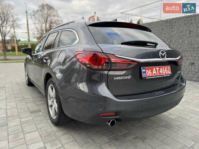 Серый Мазда 6, объемом двигателя 2.19 л и пробегом 212 тыс. км за 11750 $, фото 12 на Automoto.ua