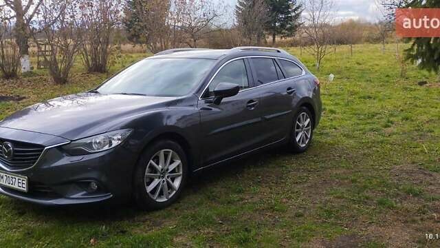 Серый Мазда 6, объемом двигателя 2.19 л и пробегом 232 тыс. км за 10200 $, фото 11 на Automoto.ua