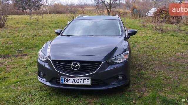 Серый Мазда 6, объемом двигателя 2.19 л и пробегом 232 тыс. км за 10200 $, фото 14 на Automoto.ua