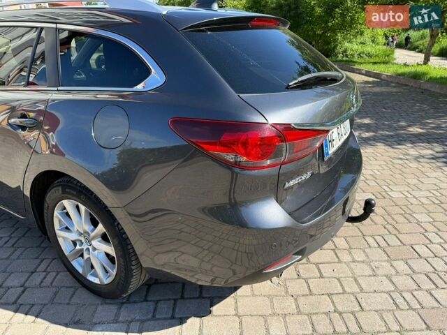 Сірий Мазда 6, об'ємом двигуна 2.19 л та пробігом 270 тис. км за 8800 $, фото 16 на Automoto.ua